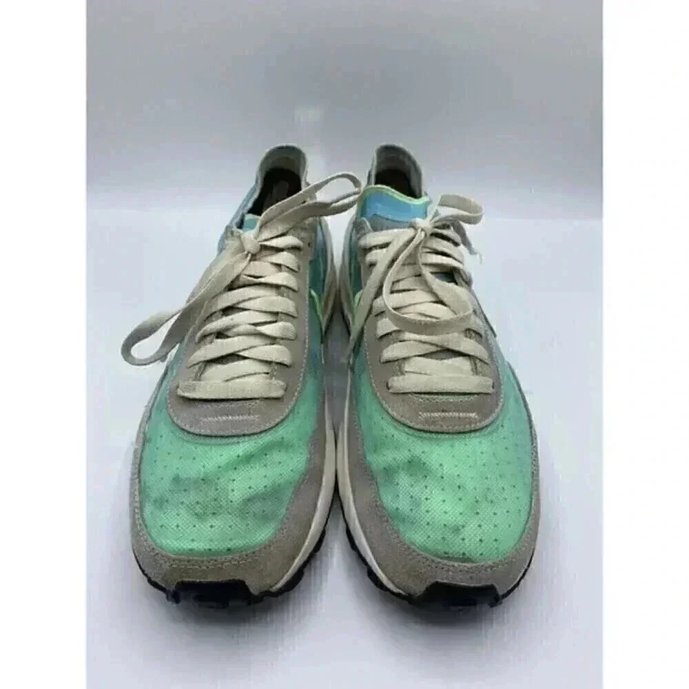 Nike Shoes Women's Size 10 Waffle One Aqua Blue Green Glow‎ DC2533-401 Running